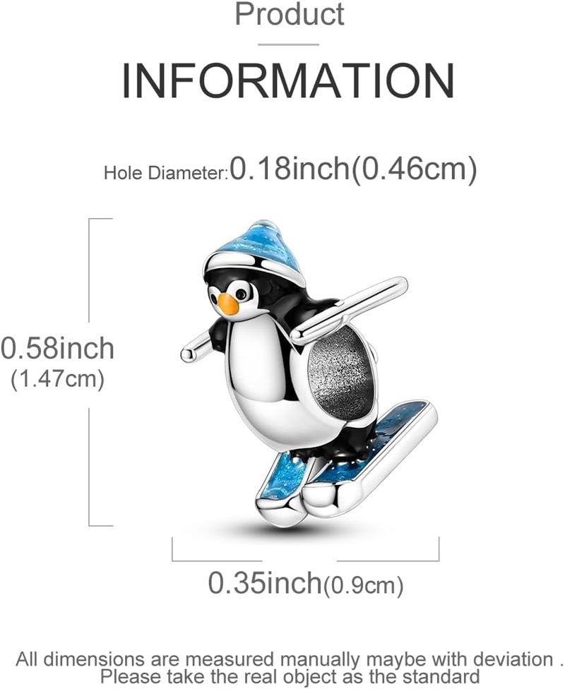 Hapour Store 925 Sterling Silver Charms for Bracelets Necklace European Jewelry Pendant Beads Charm for Women Mom - Image 2